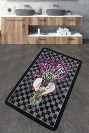 Mijölnir Levan Alfombrilla de Baño Multicolor 70 x 120 cm
